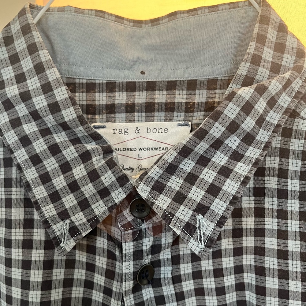 Men’s rag N bone dress shirt casual